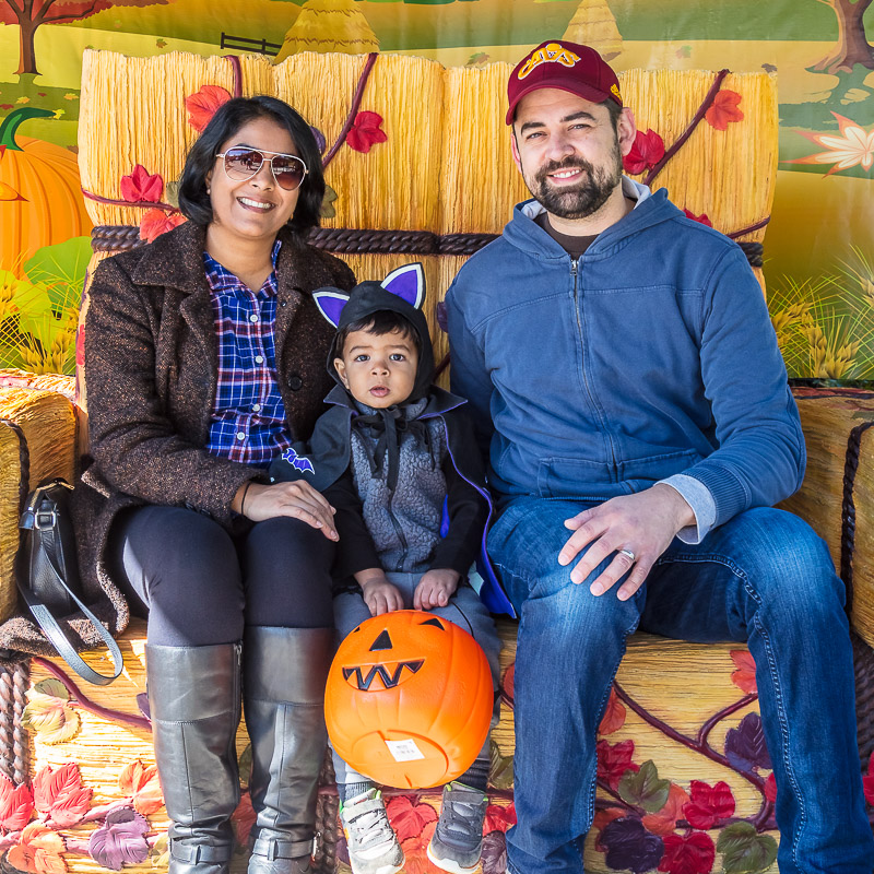 Family at Boo