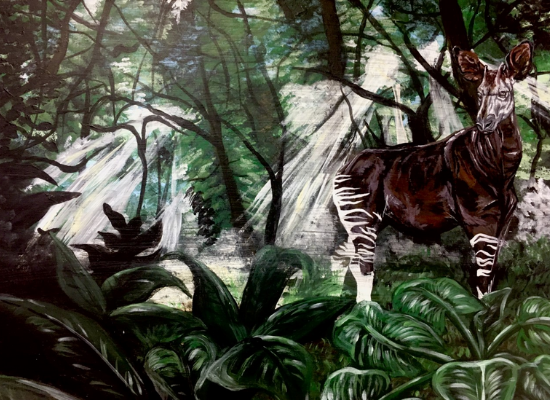 Okapi Drawing