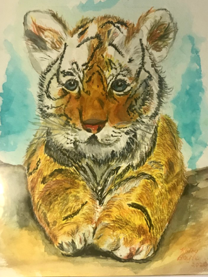 Tiger Painting